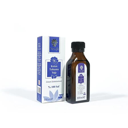 PANLIFE KETEN TOHUMU YAĞI 100 ML   %100 Saf Analiz Sertifikalı ( Karışımsız )