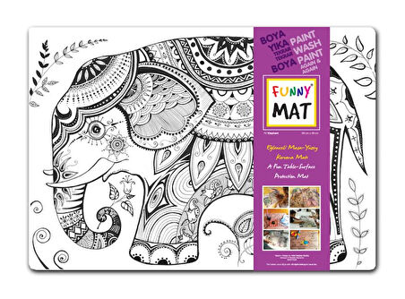 Funny Mat - Fil - Mandala - 68x48cm