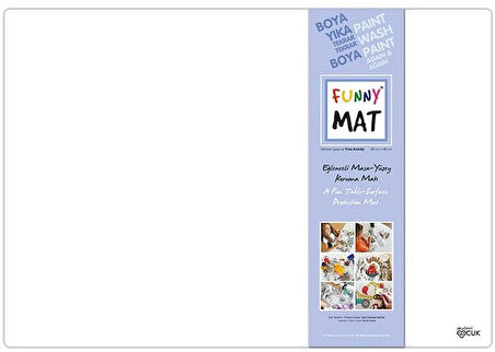 Funny Mat - Serbest Çalışma (Küçük Boy) - 33,5x48cm