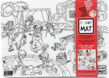 Funny Mat - Prenses Ve Oyun Bahçesi 25 X 35 Cm