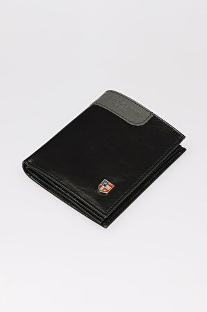 U.S. POLO ASSN. PLCZ7616 SİYAH ERKEK CÜZDAN