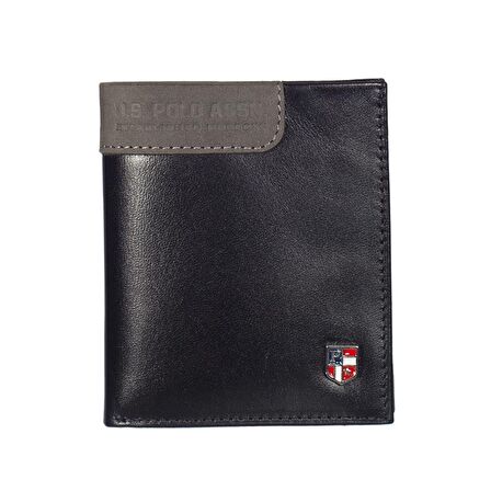 U.S. POLO ASSN. PLCZ7616 SİYAH ERKEK CÜZDAN