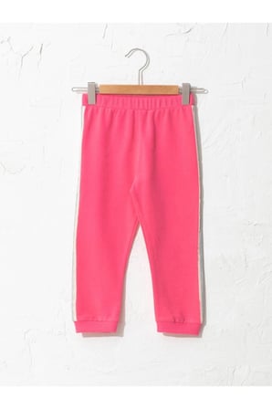 LCW baby Pembe Kız Bebek Jogger Eşofman Altı