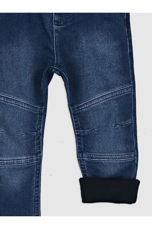 LCW baby İndigo Erkek Bebek Jean Pantolon