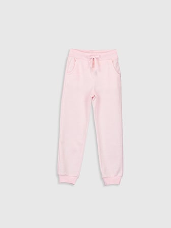 LCW Kids Pembe Kız Çocuk Jogger Eşofman Altı