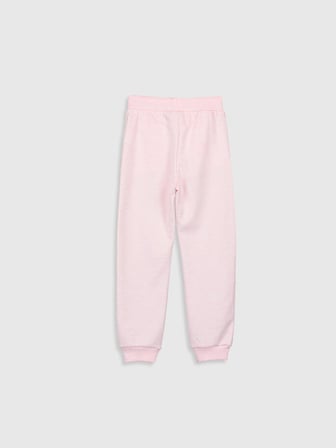 LCW Kids Pembe Kız Çocuk Jogger Eşofman Altı