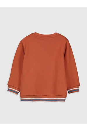 LCW baby Koyu Turuncu Sweatshirt