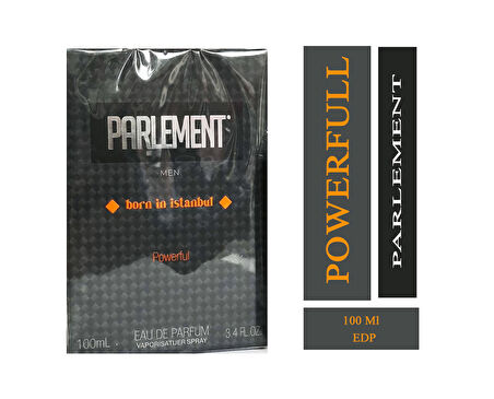 Parlement Men Powerfull 100 Ml Edp Erkek Parfümü born in istanbul