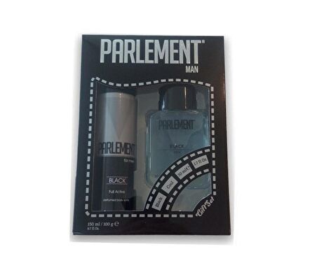 Parlement Parfüm + Deo Erkek Black 50+100ML.