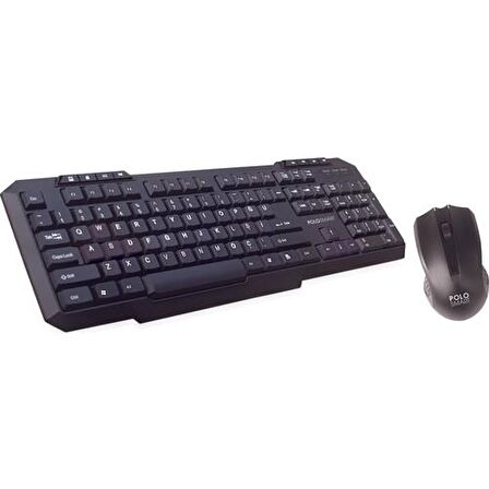 Polosmart PSK02 Kablosuz Klavye + Mouse Set