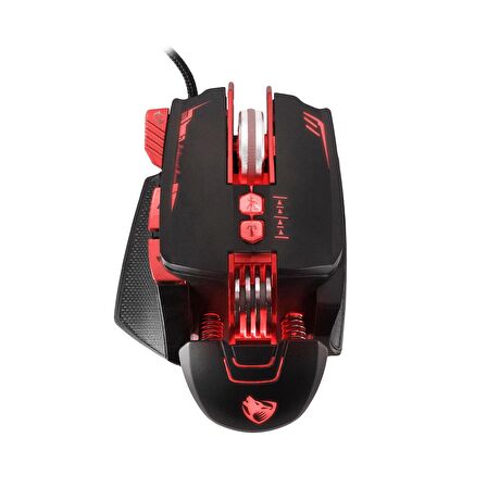 MF Product Strike 0573 RGB Kablolu Gaming Mouse Siyah