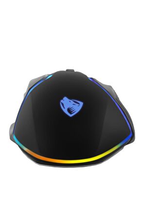 MF Product Strike 0575 RGB Kablolu Gaming Mouse Gri