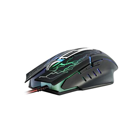 MF Product Strike 0590 RGB Kablolu Gaming Mouse Siyah