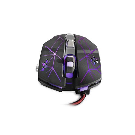 MF Product Strike 0610 Rgb Kablolu Gaming Mouse Siyah