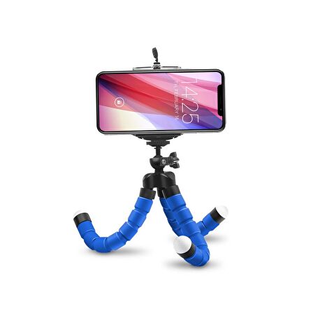 Onyo ONY03 3'lü Esnek Tripod Mavi