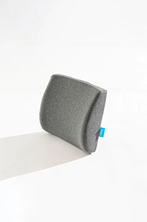 Ortopedik Sünger Bel Yastığı Ofis Araba Koltuk Yastığı Bel Destek Minderi 35x34x12 cm