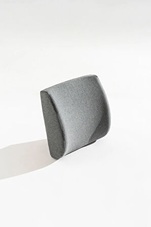 Ortopedik Sünger Bel Yastığı Ofis Araba Koltuk Yastığı Bel Destek Minderi 35x34x12 cm