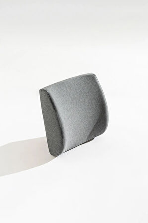 Ortopedik Visco Bel Yastığı Ofis Araba Koltuk Yastığı Bel Destek Minderi 35x34x12 cm