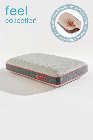 Softlife Feel Soft Visko Yastık - Yumuşak Visco Ortopedik Yastık
