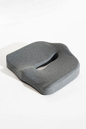 Havalandırmalı Oturma Minderi Ofis Araba Koltuk Oturma Minderi 44x38x13x7 cm