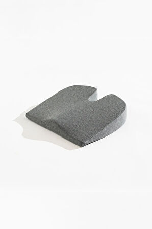 Ortopedik Eğimli Visco Minder Ofis Araba Koltuk Oturma Minderi 42x40x9x2 cm
