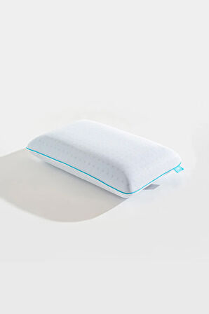 Softlife Color Terapi Hava Kanallı Mavi Ortopedik Visco Yastık 60x40x15 cm