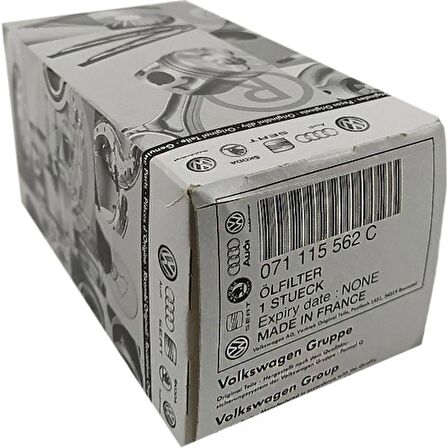 Volkswagen Seat Volkswagen Golf V Jetta Yağ Filtresi Gövde 071115562C