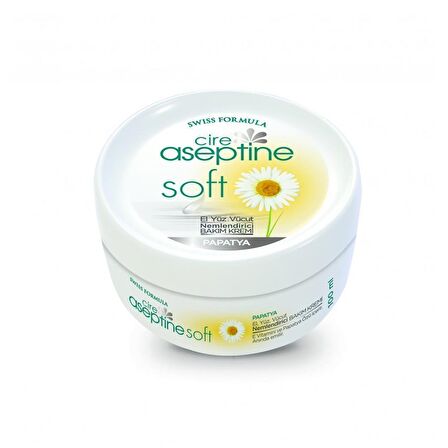 Cire Aseptine Soft Papatya Özlü 100 ml + 30 ml Papatya Özlü Nemlendirici Bakım Kremi