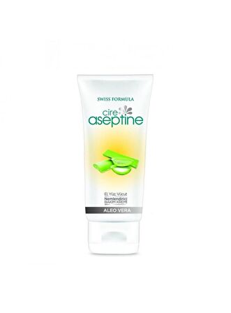 Cire Aseptine Nemlendirici E Vitaminli Tüm Cilt Tipleri için Aloe Vera Kokulu Vücut Kremi 75 ml 