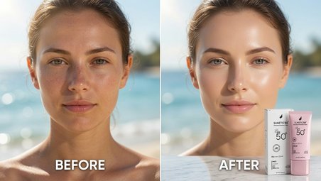 Sunetic SPF 50+ Güneş Koruyucu Yüz Kremi 50 ml Günlük Cilt Bakım Koruması