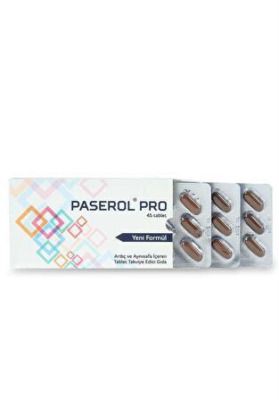 Paserol Pro 45 Tablet Yeni Formül Daha Güçlü