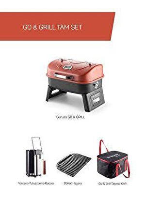 GURUSS GO & GRILL TAMSET - OKSİT KIRMIZI