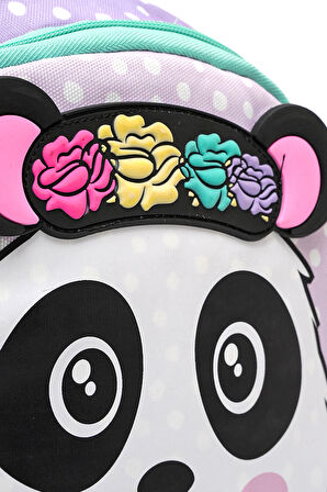 Wia Crowned Panda Kız Çocuk İlkokul Çantası