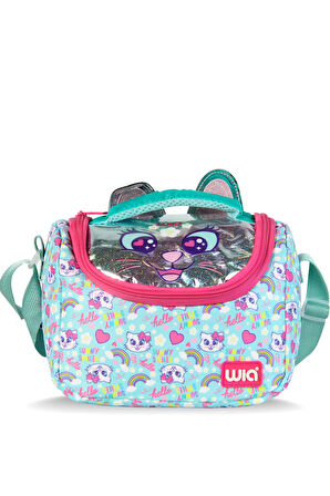 Wia Sweet Cat Kız Çocuk Termoslu Beslenme Çantası