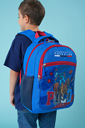 Cambridge Polo Club Riders Temalı 3'lü Erkek İlkokul Çanta Seti