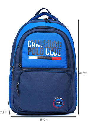 Cambridge Polo Club Unisex Fonksiyonel Ortaokul Sırt Çantası