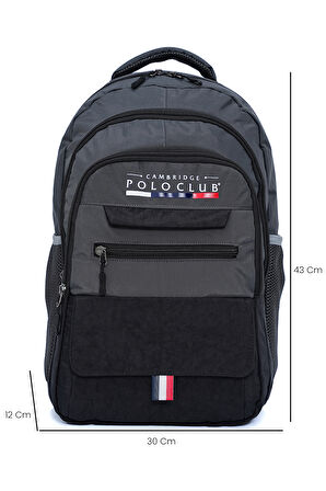 Cambridge Polo Club Hafif Unisex Ortaokul Sırt Çantası