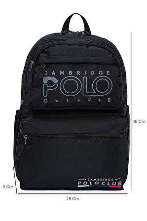 Cambridge Polo Club Ergonomik Unisex Ortaokul Çantası