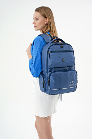 Cambridge Polo Club Unisex Çok Gözlü Sırt Çantası