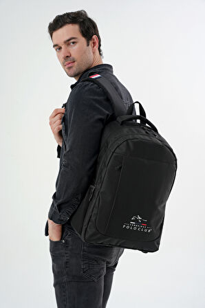 Cambridge Polo Club Unisex Çok Gözlü Sırt Çantası