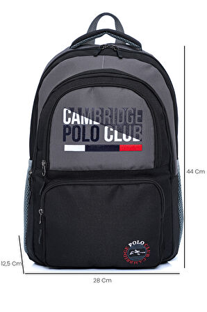 Cambridge Polo Club Unisex Fonksiyonel Ortaokul Sırt Çantası