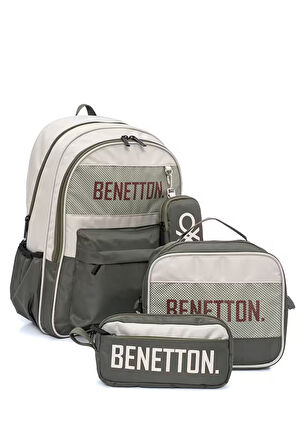 United Colors Of Benetton. Erkek Çocuk 3'lü Çanta Seti