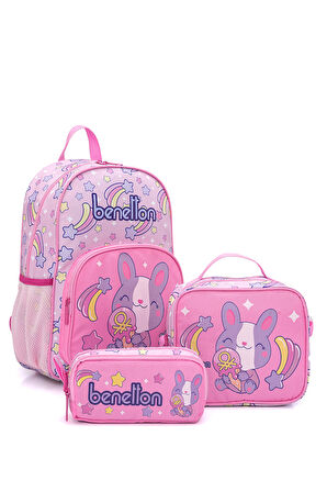 United Colors Of Benetton. Kız Çocuk 3'lü Çanta Seti