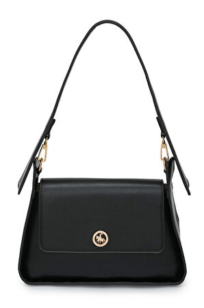 David Jones Logo Kapaklı Kadın Omuz Çantası DJ364