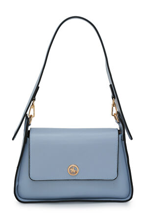 David Jones Logo Kapaklı Kadın Omuz Çantası DJ364