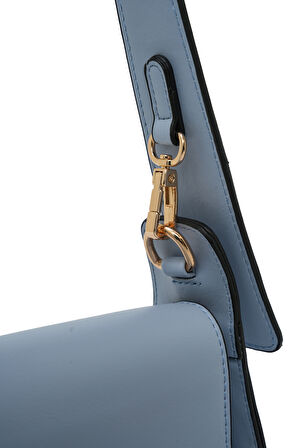 David Jones Logo Kapaklı Kadın Omuz Çantası DJ364