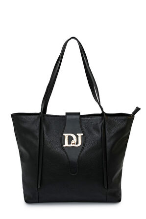 David Jones Logo Kapaklı Kadın Omuz Çantası DJ385-1