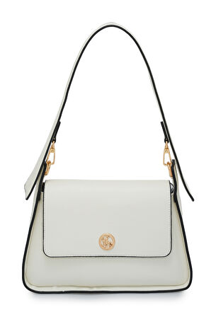 David Jones Logo Kapaklı Kadın Omuz Çantası DJ364