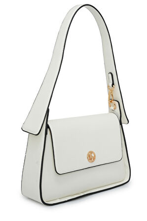 David Jones Logo Kapaklı Kadın Omuz Çantası DJ364