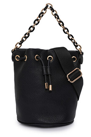 Cambirdge Polo Club Zincir Detaylı Büzgülü Kadın Omuz Çantası MB03